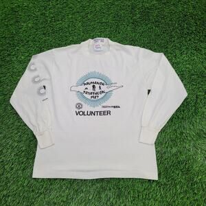 Vintage 1987 Paumanok Triathlon Shirt S/M 18x23